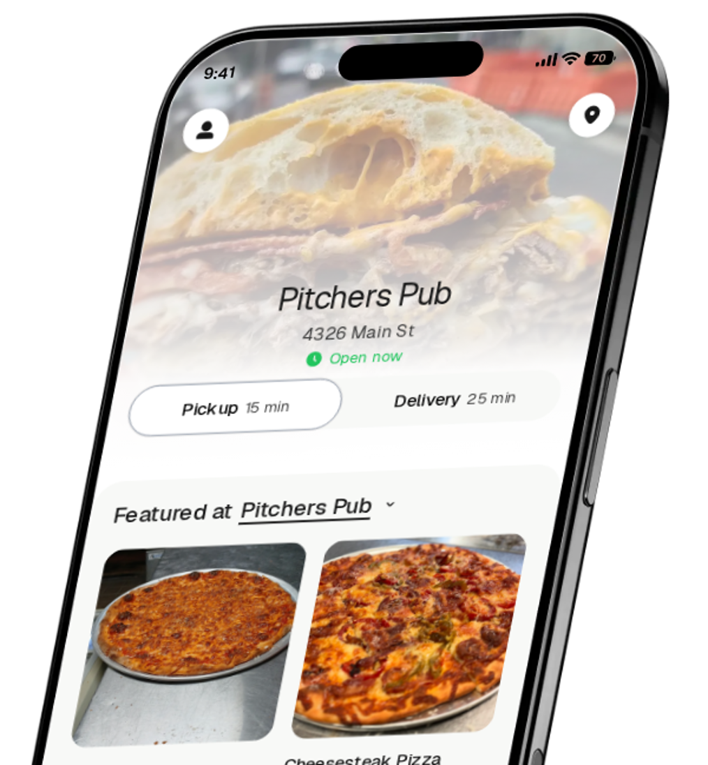 Pitchers Pub app preview