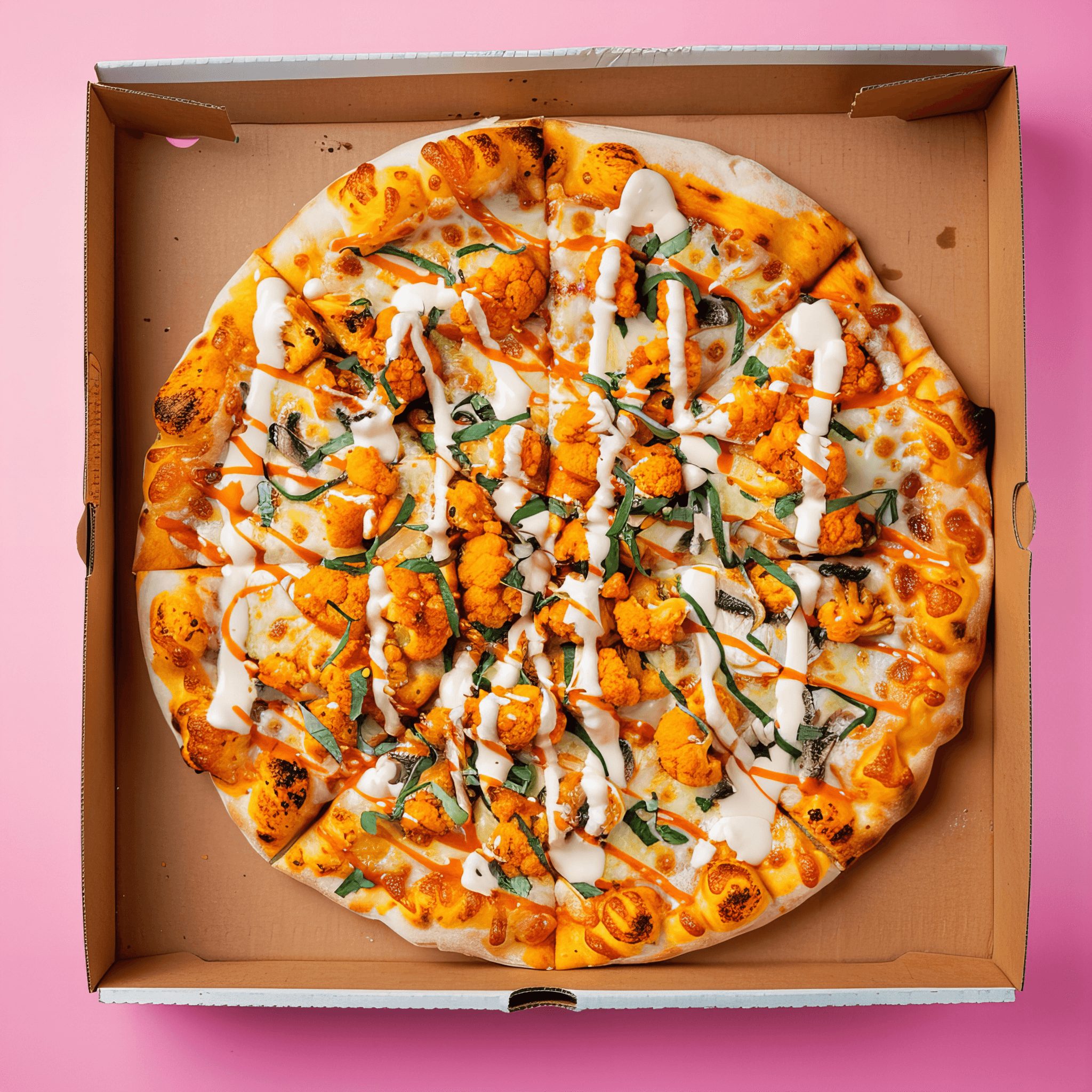 Buffalo Chicken Pizza.