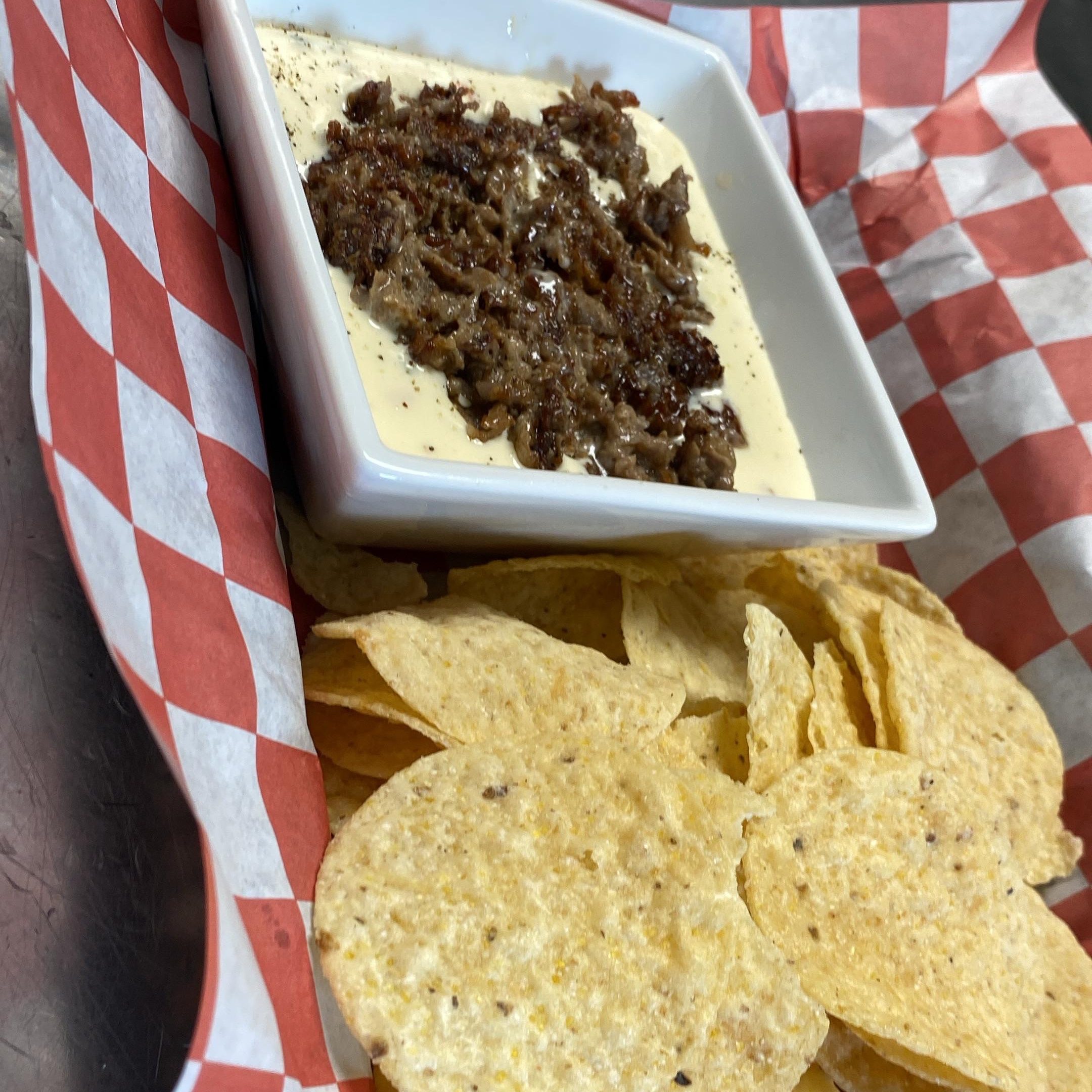 Queso Dip.