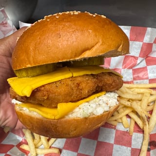 Pickle Chicken Sandwich