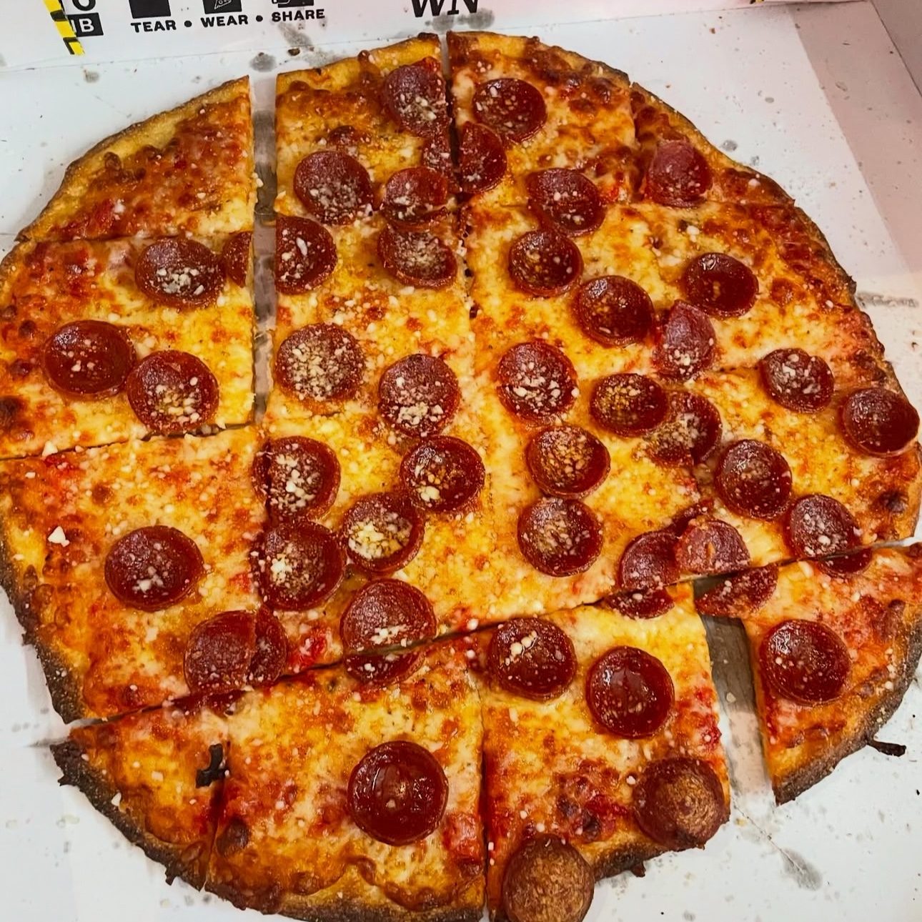 Pepperoni Pizza.